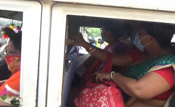 Passengers are still forced to give double fares illegally in Tripura : Total Failure of Tripura Transport Dept Passengers are still forced to give double fares illegally in Tripura : Total Failure of Tripura Transport Dept